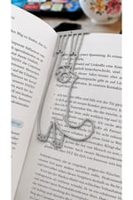 Sevimli Kedi Kitap Ayracı – Dekoratif Kitap Tutucu