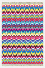 Cotton Kilim 76 Cok renkli Etnik Bohem Stil Pamuk Taban