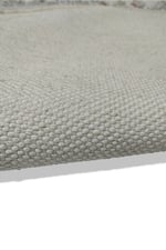 Cotton Serisi Sarı Zikzak Ve Gri Baklava Geometrik Desenli Dekoratif Dokuma Taban Kilim