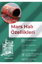 Kaymaz Tabanlı Klasik Mavi Halı - Lüks Medallion Pers Desen 2292