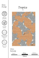 Leopar Desenli Modern Dekoratif Pamuk Taban Halı - Mars529
