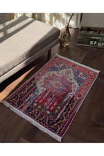 Mars 15 Sanatsal Artwork Stil Çok Renkli Vintage Dokuma Taban Halı