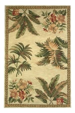 Mars 156 Pastel Çiçeksi Floral Çok Renkli Modern  Dokuma Taban Halı