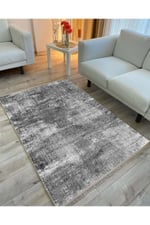 Mars 2011 Gri Tonunda Modern Desen Kaymaz Taban Dekoratif Halı