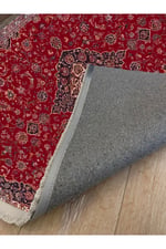 Mars 2167 Etnik Desenli Yıkanabilir Kaymaz Tabanlı Salon Halısı, Koridor Ve Mutfak Halısı Kilim