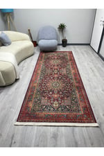 Mars 38 Klasik Bordo Vintage Stil Salon Halısı