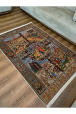 Mars 51 Modern Stil Kreatif Halı Ve Kilim Salon Halısı Yıkanabilen Dekoratif Halı
