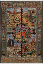 Mars 51 Modern Stil Kreatif Halı Ve Kilim Salon Halısı Yıkanabilen Dekoratif Halı
