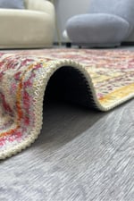 Outlet Dijital Baskılı Oturma Odası, Salon, Antre Hol Pamuk Taban Halı