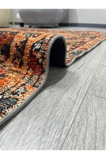 Outlet Dijital Baskılı Oturma Odası, Salon, Pamuk Taban Halı