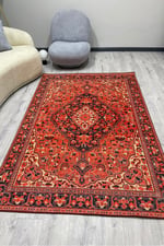 Outlet Dijital Baskılı Oturma Odası, Salon, Antre Hol Pamuk Taban Halı