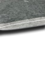 Punto Kaymaz Açık Gri & Gri Tonları, Yumuşak ve Yıkanan İkili Banyo Paspas Takımı, 40x60 60x100