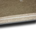 Punto Kaymaz Tabanlı Bej & Kahve Tonları, Yumuşak İkili Banyo Paspas Takımı 40x60 60x100