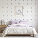 Pastel Minimal Çiçekli Poster Duvar Kağıdı