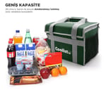 Coolist CL26G 26 Litre Katlanabilir Termos Bez Çanta / Buzluk