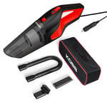 KOBB KBV12 12Volt/120Watt Araç Süpürgesi + 5 Parça Aksesuar Seti + Taşıma Çantası
