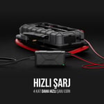 NOCO Genius GB250 12V 5250Amp Ultrasafe Lityum Akü Takviye + Powerbank + Led Lamba