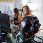 WORX WX095 20Volt 2.0Ah. Li-ion 242mm Profesyonel Hibrit Şantiye Fanı/Vantilatör