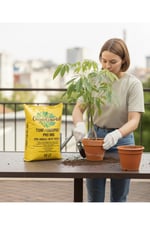 10 Litre Ithal Çok Amaçlı Bitki Toprağı Torf Cocopeat Ponza Taşı - Kokopit Özel Karışım Saksı Harcı