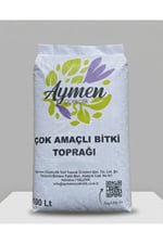 100 Litre Bitki Toprağı Ithal Torf Cocopeat Ponza Özel Karışım Çiçek ve Saksı Harcı