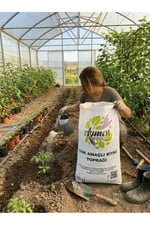 100 Litre Bitki Toprağı Ithal Torf Cocopeat Ponza Özel Karışım Çiçek ve Saksı Harcı