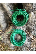 2 Adet Fidan Bağlama İpi 10 Metre - 3 mm (Toplam 20 Metre) Sera İpi Fide Bağ Dal Bitki Bağlama İpi