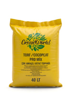 40 Litre İthal Çok Amaçlı Bitki Toprağı Torf Cocopeat Pro Mix - Kokopit Özel Karışım Saksı Harcı