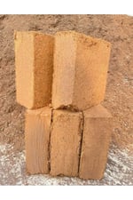 5 Adet 300 - 325 Litre Sıkıştırılmış Hindistan Cevizi Torfu - Blok Ithal Organik Cocopeat Kokopit