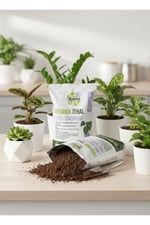 5 Litre Ithal Torf Cocopeat Ponza Taşı Özel Karışım Saksı Harcı Bitki Toprağı - Kokopit
