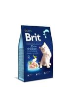 Brit Premium By Nature Yavru Kediler İçin, Tavuk Etli Kuru Mama, 8 kg