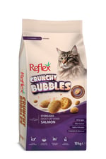 Crunchy Bubbles Kısırlaştırılmış Somonlu Yetişkin Kedi Maması 10 kg