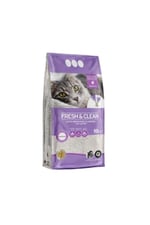 Fresh & Clean Ekstra Topaklanan Lavanta Parfümlü Bentonit Kedi Kumu 10 Lt