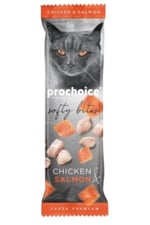 Softy Bites Chicken & Salmon Kediler için Yumuşak Atıştırmalık 10 gr