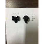 Akordiyon Kapı Tekerliği 18 mm
