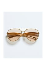 BV 1305S 002 64 Unisex Pilot Gold Metal Güneş Gözlüğü