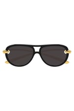 BV1418S 005 Knot Aviator Black/Grey Kadın Güneş Gözlüğü