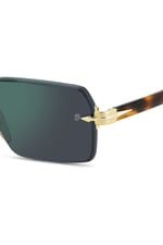 DB7109/S06JMT56 Unisex Güneş Gözlüğü Çerçevesiz Yeşil Lens UV400