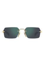 DB7109/S06JMT56 Unisex Güneş Gözlüğü Çerçevesiz Yeşil Lens UV400