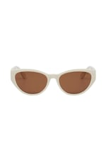 DS 2308 C4 Cat Eye Bej Kadın Güneş Gözlüğü