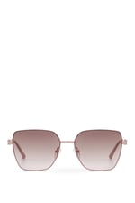 DS 2350 C3 Pudra Pembe Metal Kadın Güneş Gözlüğü