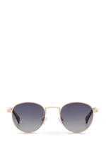DS 2364 C1 Altın Rengi Metal Unisex Güneş Gözlüğü