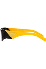 Pr 09zs 19d5s0 - Black Yellow Marble | Unisex Renkli Güneş Gözlüğü Ekartman 54-18-140 (M)