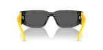 Pr 09zs 19d5s0 - Black Yellow Marble | Unisex Renkli Güneş Gözlüğü Ekartman 54-18-140 (M)