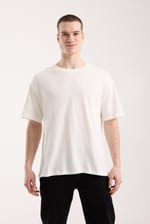 Urban Basic Oversize Erkek T-Shirt - Beyaz