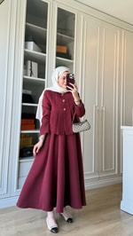  Rana Etekli Takım Bordo