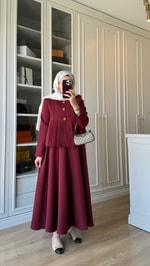  Rana Etekli Takım Bordo