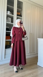  Rana Etekli Takım Bordo