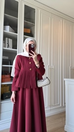  Rana Etekli Takım Bordo