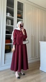  Rana Etekli Takım Bordo