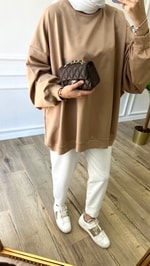 Basic Sweatshirt - Vizon